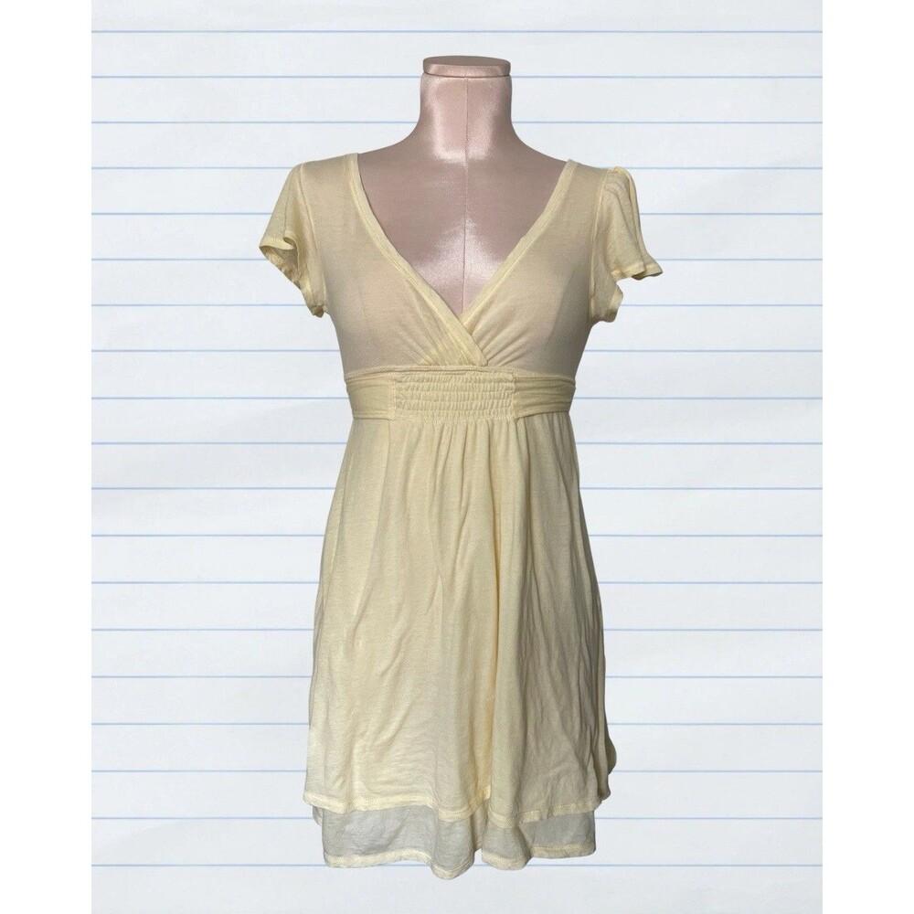 Y2K Vintage Abercrombie & Fitch Babydoll Dress Tunic Top - Picture 1 of 9